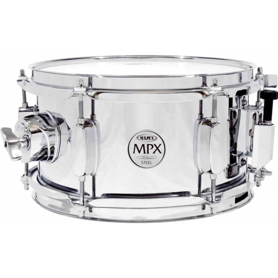 Mapex MPST0554 MPX Series Steel Snare Drum in Chrome 10''x 5,5'' Trampet
