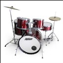 Ashton TDR520 Drum Kit WR - Kırmızı