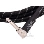Fender Custom Shop Performance Series Cables Black Tweed (3 metre) Enstrüman Kablosu