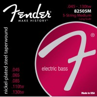 Fender Super 8250s Bass Strings 8250-5M Takım Tel