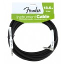 Fender Performance Series Cables Black - Angled (5.5 metre)