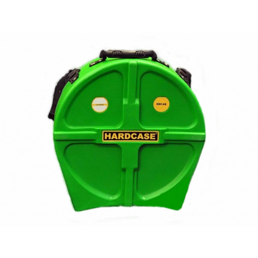 Hardcase HNL14S Snare Drum Case Yeşil 14 inch Trampet Kutusu