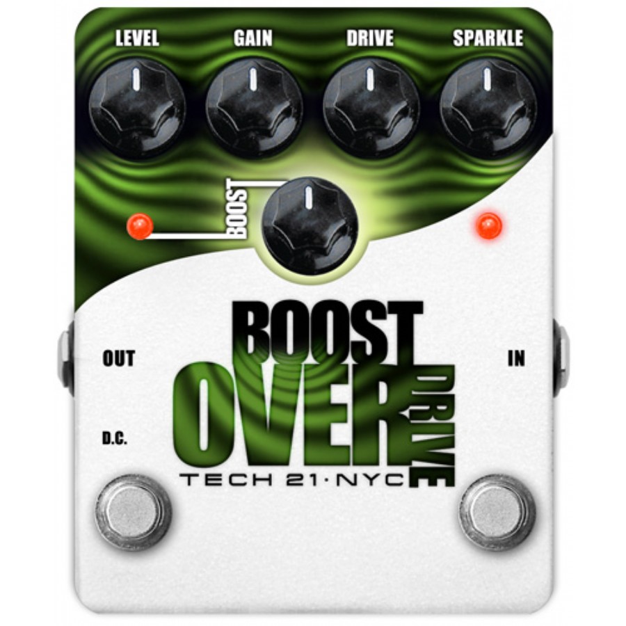 Tech 21 BSTO Boost Overdrive Boost Overdrive Pedalı