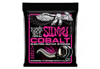 Ernie Ball 2723 Cobalt Super Slinky Takım Tel - Elektro Gitar Teli 009-042