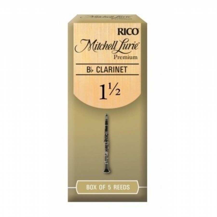 Rico Royal Mitchell Lurie Premium Bb Clarinet Reeds 1.5 Bb Klarnet Kamışı (5'li Paket)