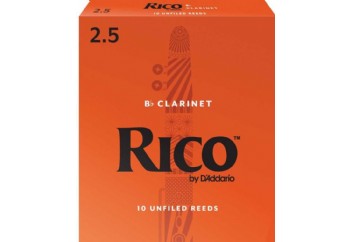 Rico Royal RCA10 Bb Clarinet 2.5 - Bb Klarnet Kamışı (10'lu Paket)