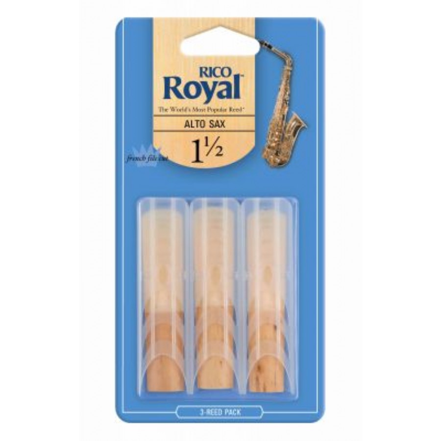 Rico Royal RJB03 Alto Saxophone 1,5 Alto Saksofon Kamışı (3'lü Paket)