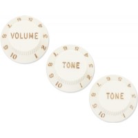 Fender Stratocaster Knobs Parchment