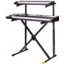 Hercules KS210B EZ-LOK Double Tier X Keyboard Stand Klavye Sehpası