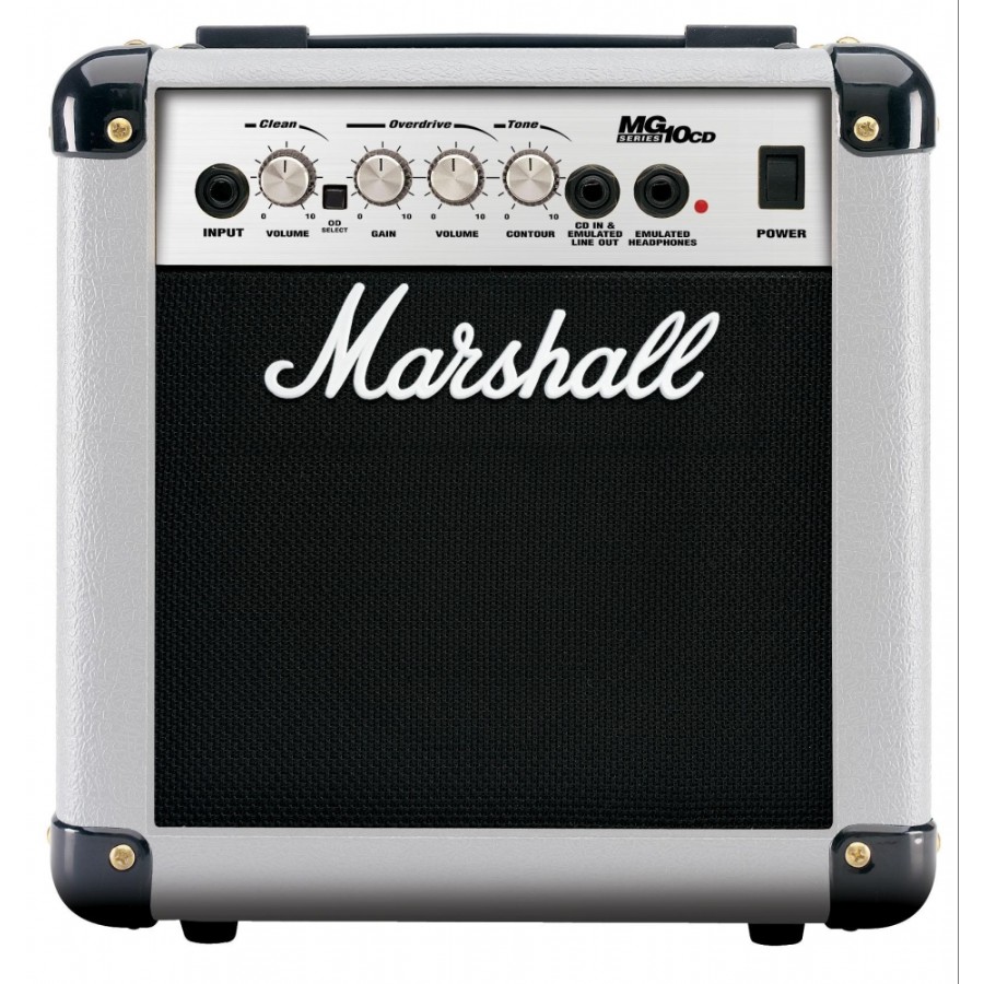 Marshall MG10CD MG10CD Limited - Gümüş Elektro Gitar Amfisi