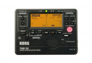 Korg TMR-50 BK - Siyah - Akort Aleti & Metronom & Kayıt Cihazı