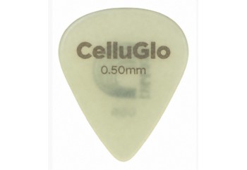 DAddario Classic Celluloid Pick, Cellu-Glo Picks Light .50mm - 1 Adet - Pena