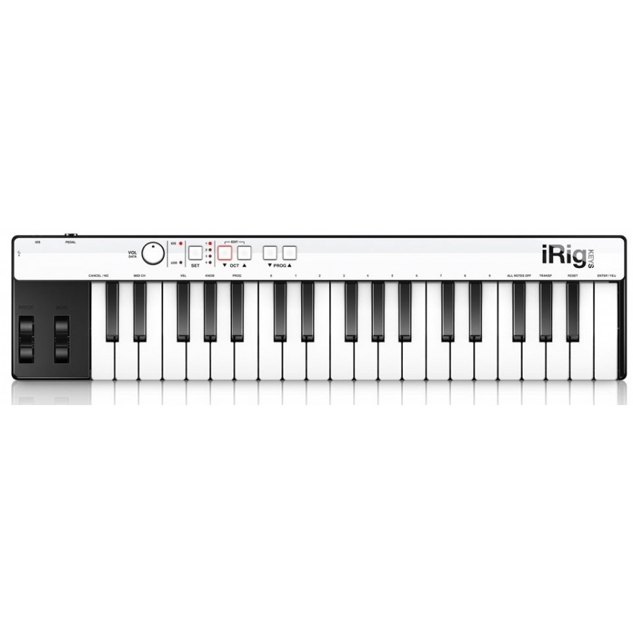 IK Multimedia iRig Keys iPad, iPhone, iPod touch ve Mac/PC için MIDI Klavye