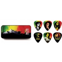 Jim Dunlop Bob Marley Rasta Series BOBPT02H - 6 Adet Heavy