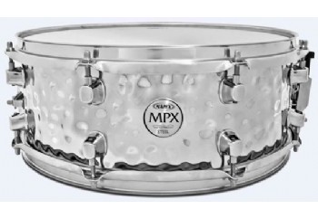 Mapex MPST4558H Hammered Steel Snare Drum - 14x5,5 Trampet
