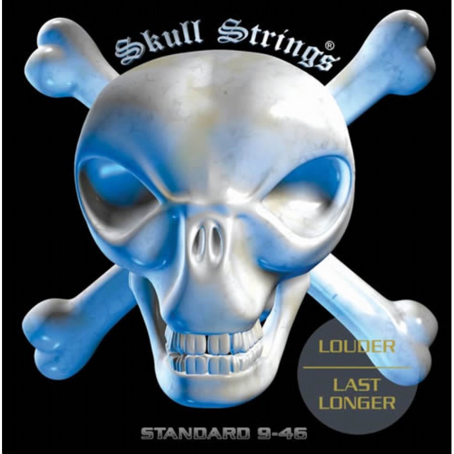 Skull Strings STD 946 Standard Line - Custom Light Takım Tel Elektro Gitar Teli 009-46