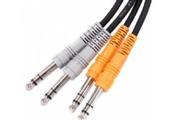 Hosa Technology CSS-201 Balanced Cable 1 Metre - 6.35 mm. Stereo (Erkek) - 6.35 mm. Stereo (Erkek)