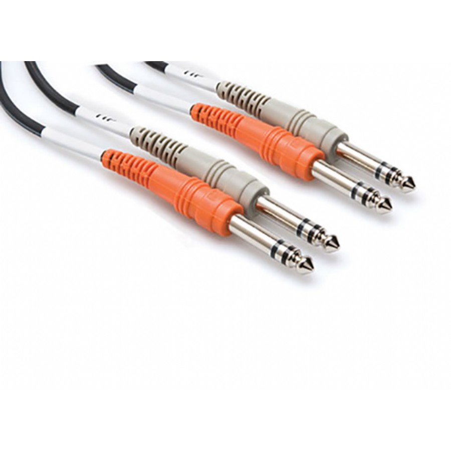 Hosa Technology CSS-202 Balanced Cable 2 Metre 6.35 mm. Stereo (Erkek) - 6.35 mm. Stereo (Erkek)