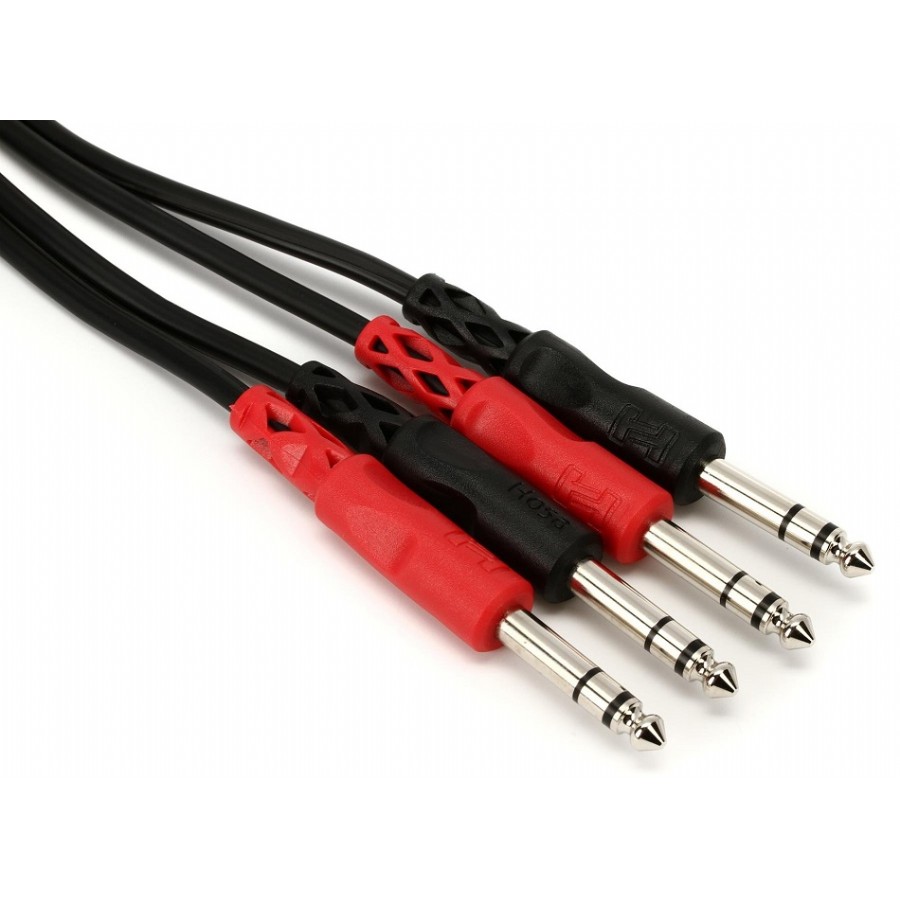 Hosa Technology CSS-203 Balanced Cable 3 Metre 6.35 mm. Stereo (Erkek) - 6.35 mm. Stereo (Erkek)