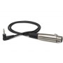 Hosa Technology XVS-101F XLR (Dişi) - 3.5 mm TRS (Erkek) Mikrofon kablosu (30 cm.)