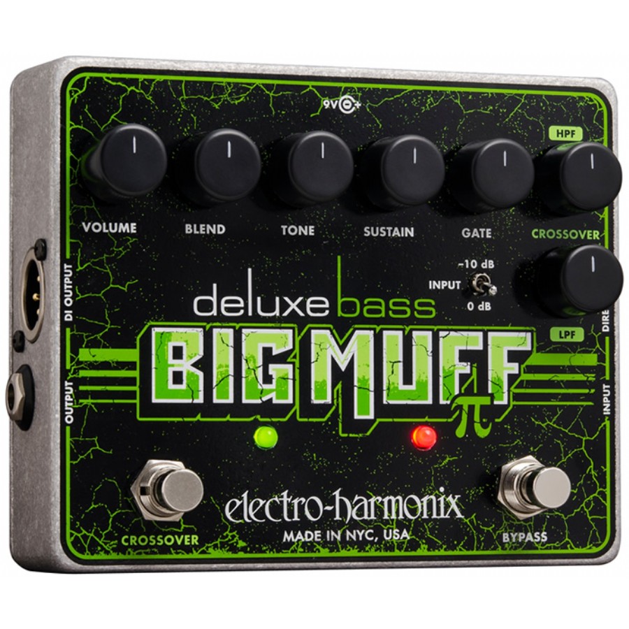 electro-harmonix Deluxe Bass Big Muff Pi Distortion/Sustainer Pedalı