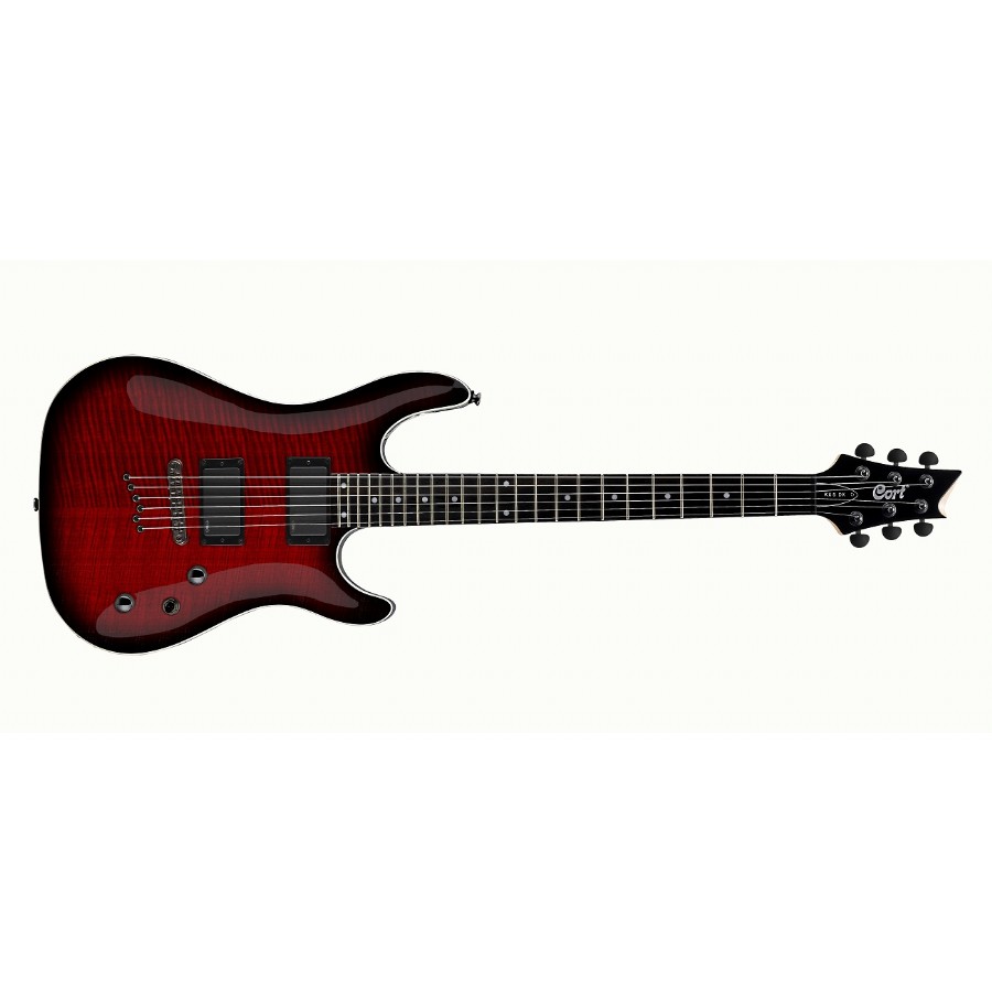 Cort KX5-DX BCS - Black Cherry Sunburst Elektro Gitar
