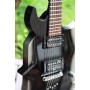 Cort Gene Simmons AXE-2 BK - Siyah Elektro Gitar