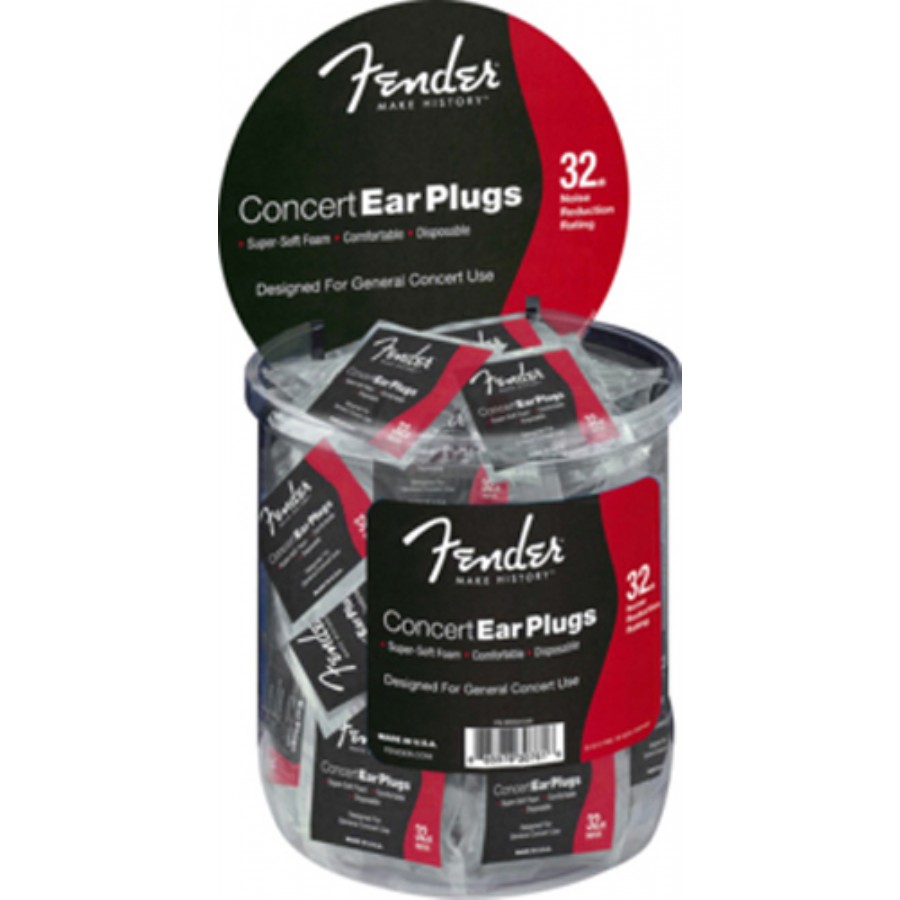 Fender Concert Plugs Bowl Kulak Tıkacı (100 Çift)