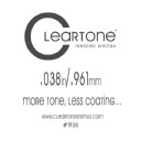 Cleartone Plain Single 038 - Tek Tel