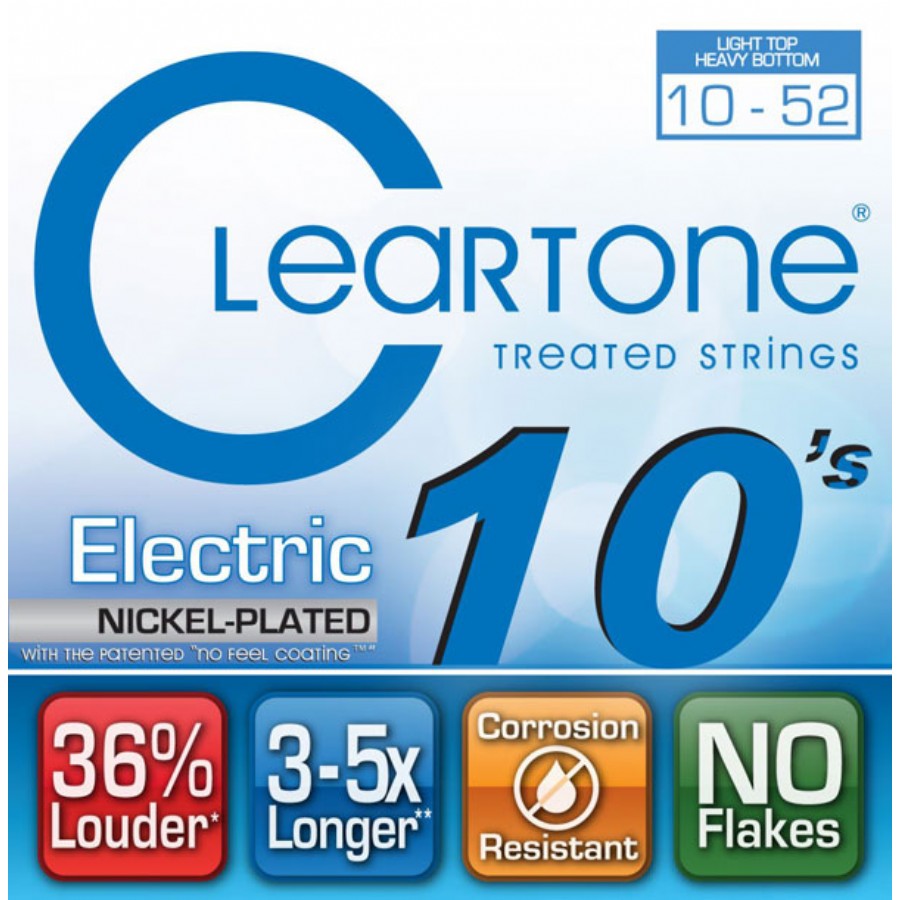 Cleartone Electric LTHB 10-52 Takım Tel Elektro Gitar Teli 010-052