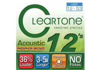 Cleartone Phos-Bronze Light 12-53 Takım Tel - Akustik Gitar Teli 012-053
