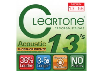 Cleartone Phos-Bronze Medium 13-56 Takım Tel - Akustik Gitar Teli 013-056