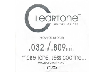 Cleartone Acoustic Phos-Bronze 032 Tek Tel - Akustik Gitar Tek Tel