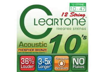 Cleartone Phos-Bronze 12 STRINGS 10-47 Takım Tel - 12 Telli Akustik Gitar Teli 010-047