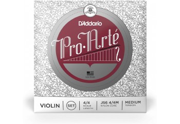 D'Addario J56 4/4M Pro-Arte Nylon violin Strings Takım Tel - Keman Teli