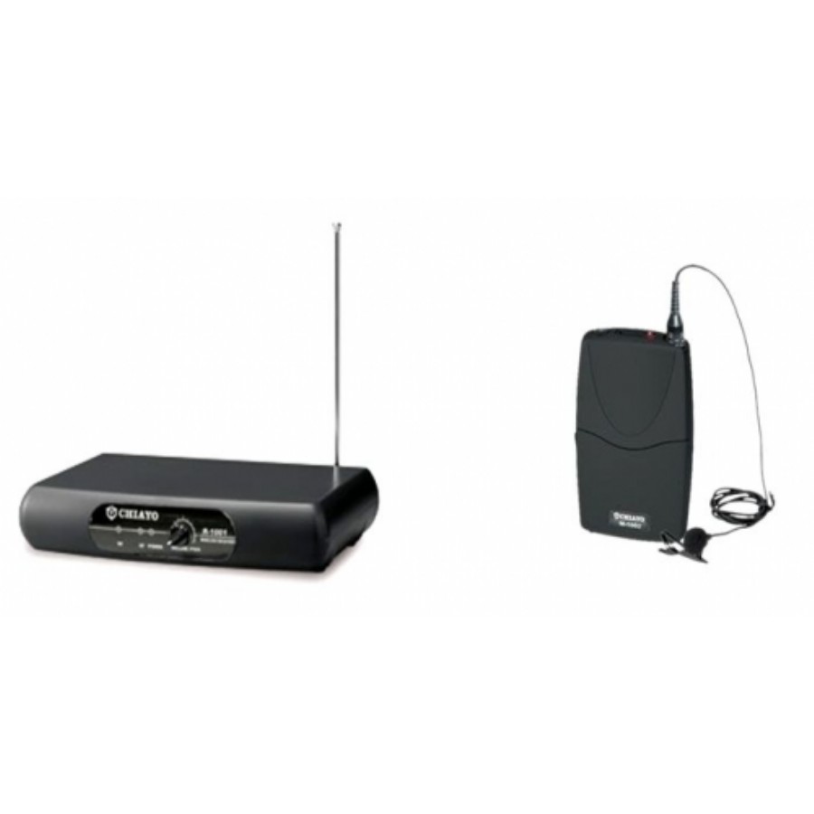 Chiayo R1001/M1002 Tekli Kablosuz Yaka Mikrofonu (Wireless-Kablosuz)