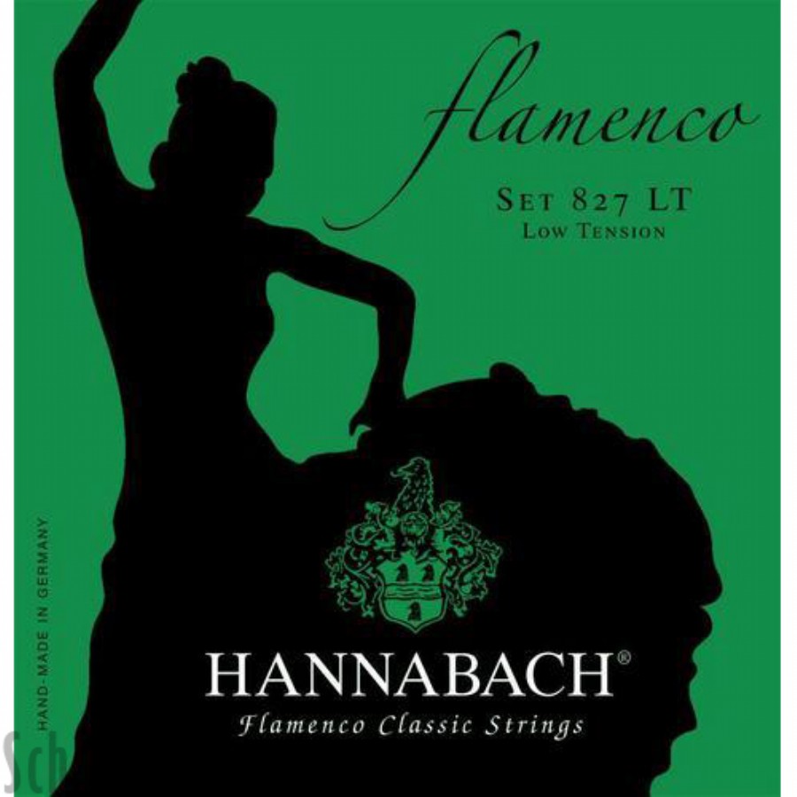 Hannabach 8278 LT Flamenco Classic, 3-Treble Set Alt 3 Tel Flamenko Gitar Teli