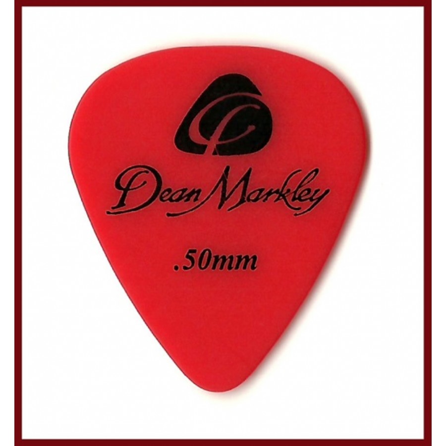 Dean Markley Picks Red 0.50mm Pena