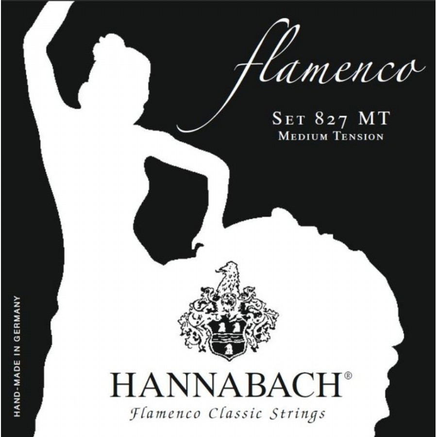 Hannabach 8278 MT Flamenco Classic, 3-Treble Set Alt 3 Tel Flamenko Gitar Teli