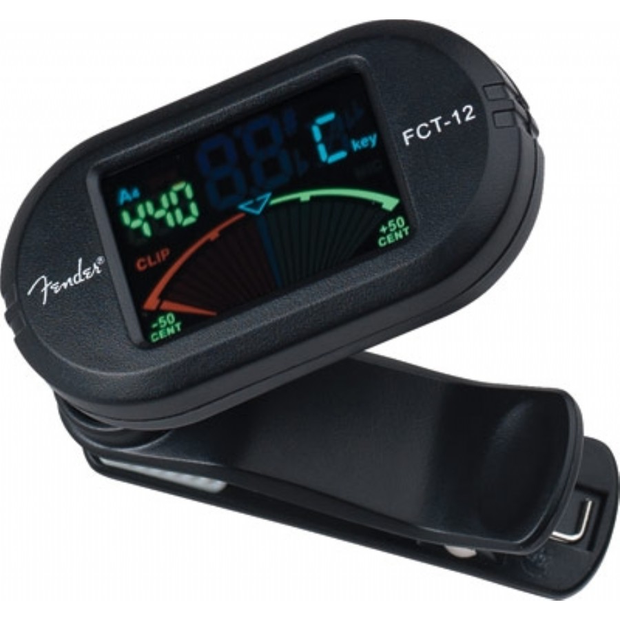 Fender FCT-012 Clip on Color Tuner Klipsli Akort Aleti