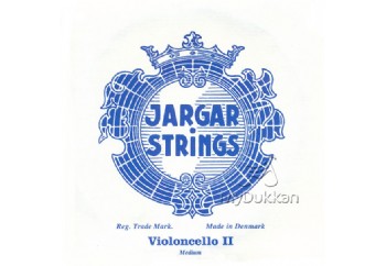 Jargar Violoncello 4/4 Chrome steel Medium D (Re) Tek Tel - Cello Teli