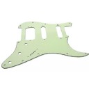Fender Strat 11 Hole H/S/S Configuration Pickguard Mint Green 3-Ply
