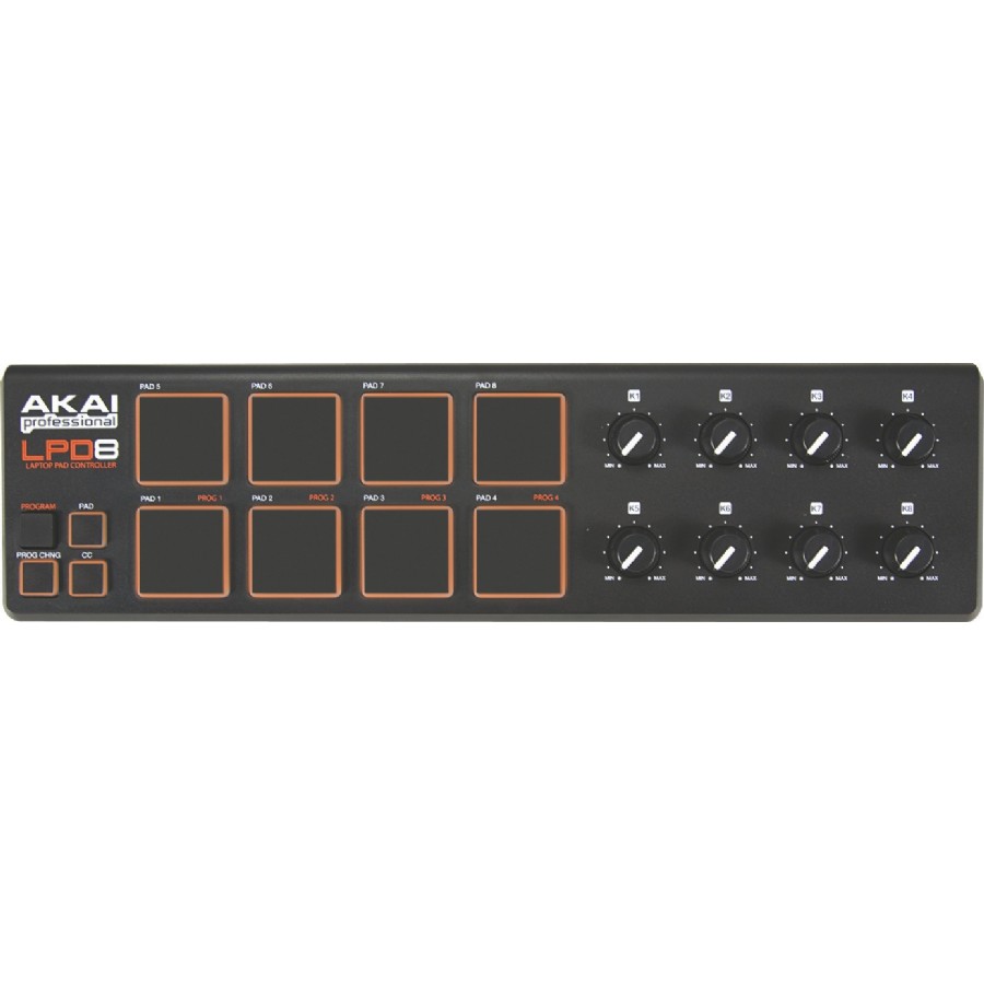 Akai LPD8 Laptop Pad Controller Laptop Pad Kontrol