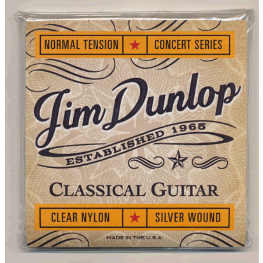 Jim Dunlop DCV120 Normal Tension Classical Guitar Concert Set Takım Tel Klasik Gitar Teli