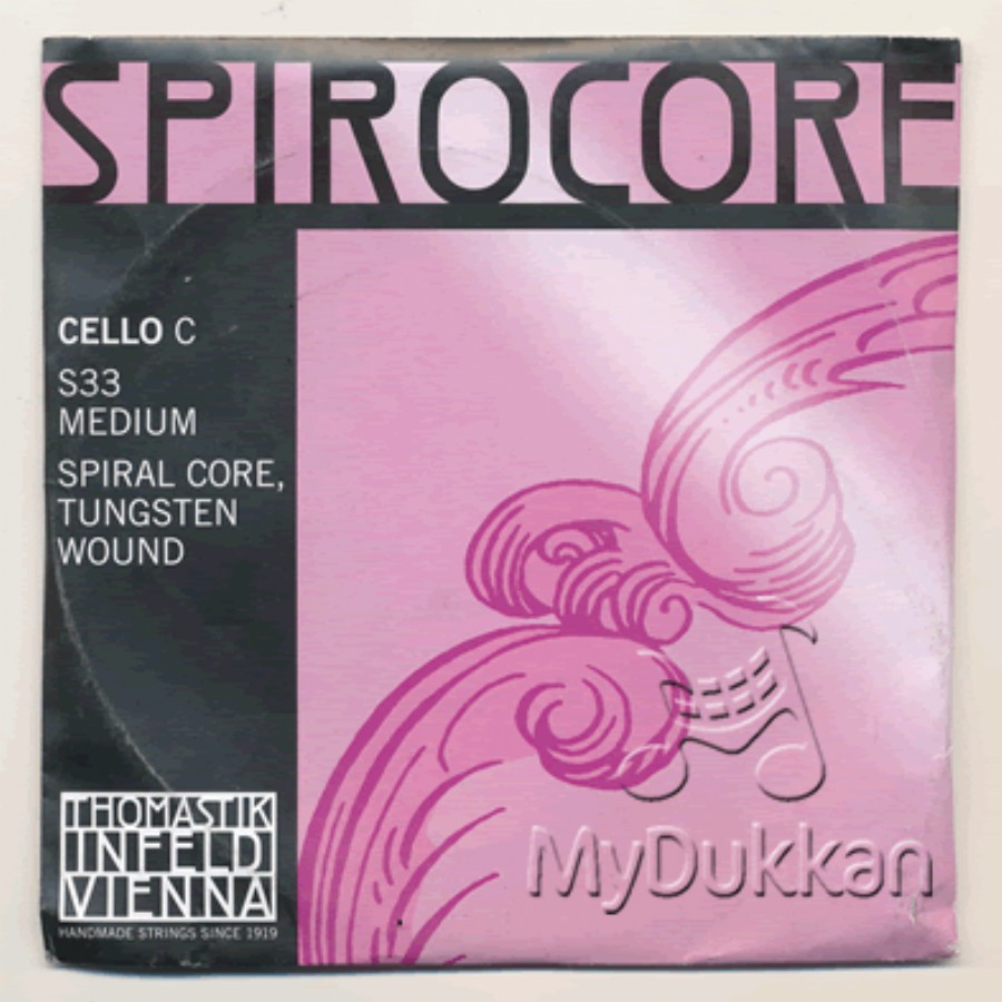 Thomastik Spirocore Cello String C - S 33 Wolfram - Tek Tel Çello Teli