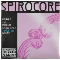Thomastik Spirocore Cello String S33 (C) Wolfram - Tek Tel