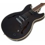 Ibanez Artcore AS53 TKF - Transparent Black Flat Elektro Gitar