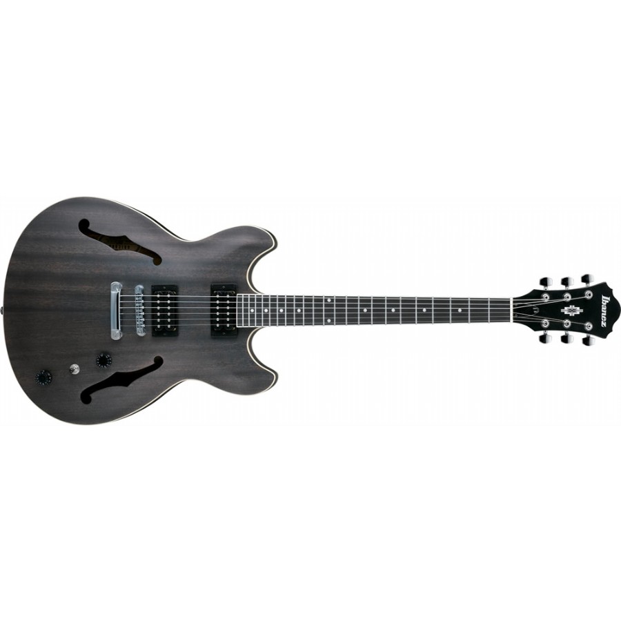 Ibanez Artcore AS53 TKF - Transparent Black Flat Elektro Gitar