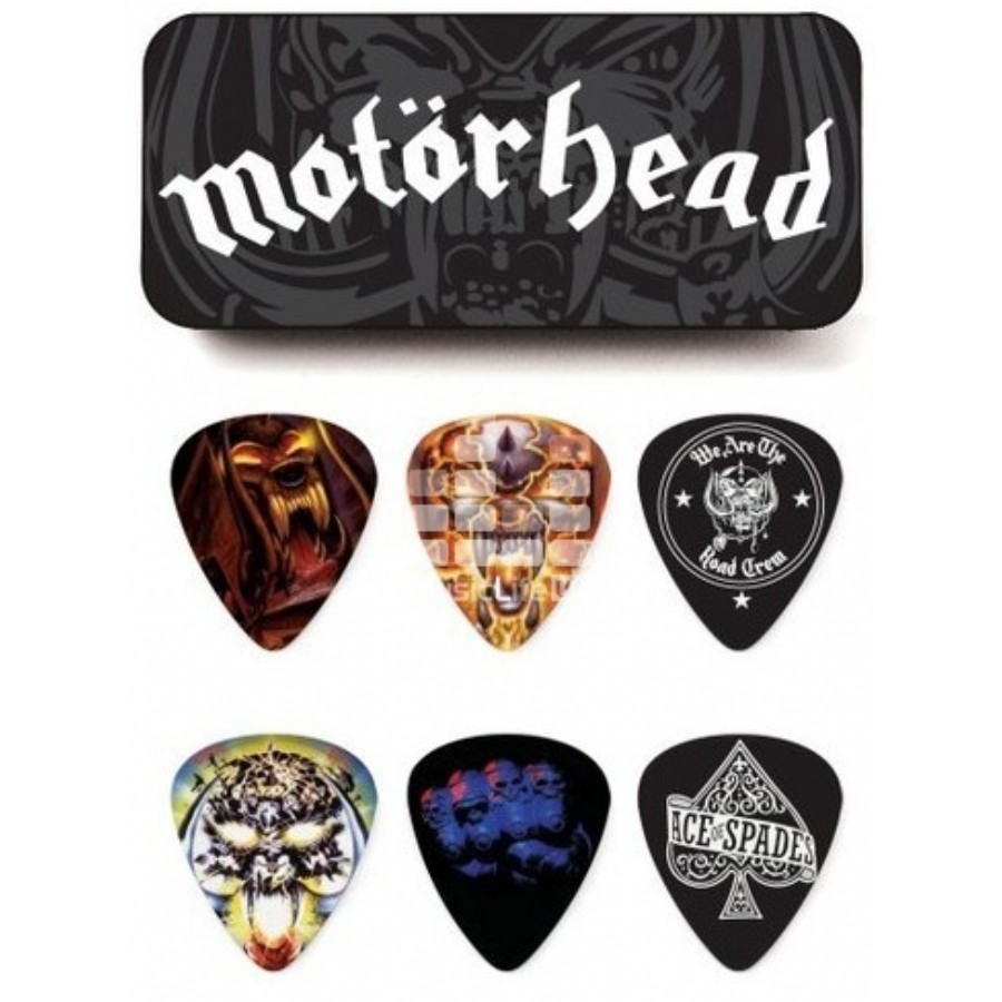 Jim Dunlop MHPT03 Motörhead Album Art Picks 6 Adet Medium Pena