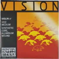 Thomastik Vision Violin String A (La) Tek Tel - VI02 - Sentetik / Alüminyum